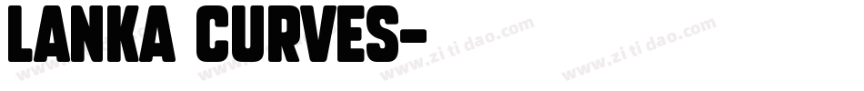 Lanka Curves字体转换
